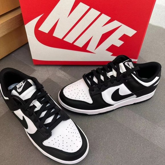 Nike Shoes - Nike Dunk black and white Panda sneakers for women